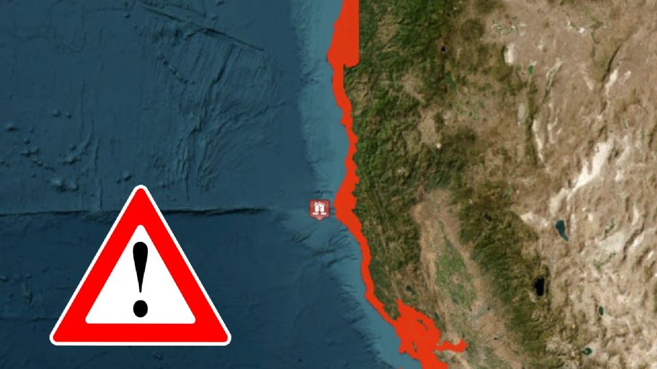 California: emiten alerta por tsunami tras fuerte sismo en la región