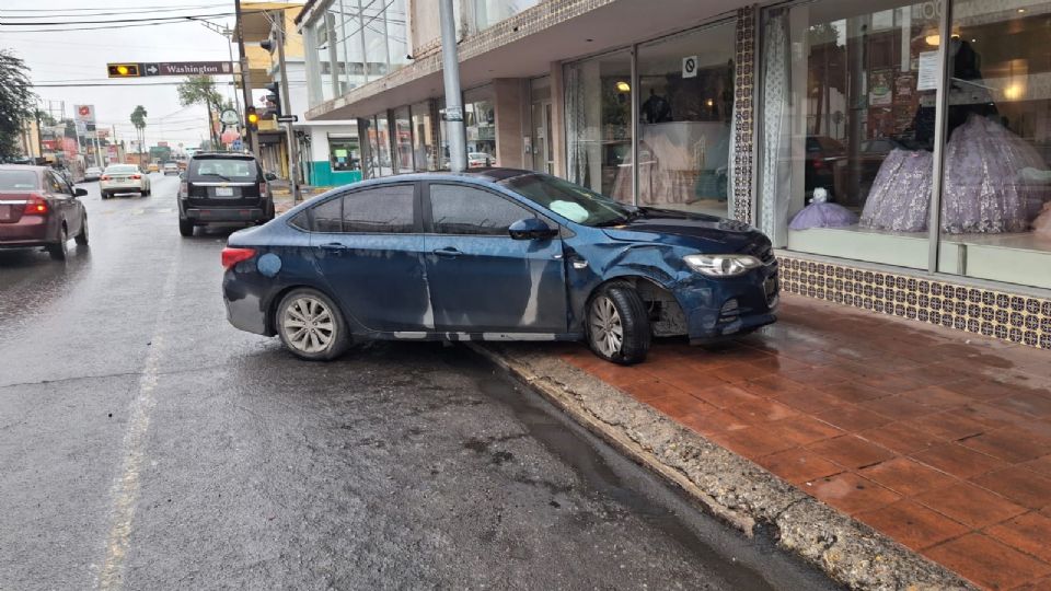 El vehículo fue llevado al corralón