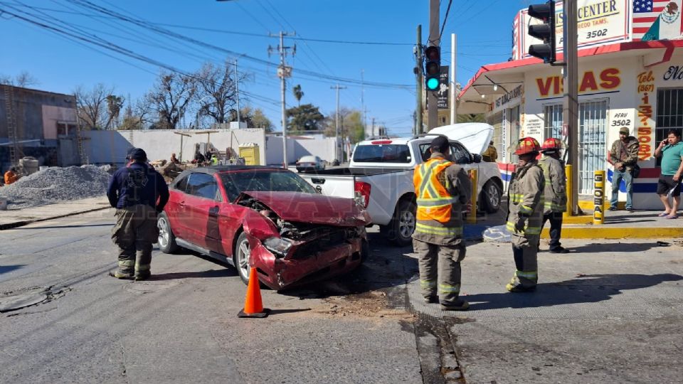 La imprudencia al volante y la falta de respeto de las señalizaciones provocaron este accidente vial