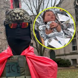 Iglesia en EU coloca 'nacimiento migrante' y lanza fuerte crítica a políticas de Trump