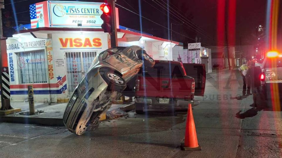 No hubo heridos pese a lo fuerte del accidente.