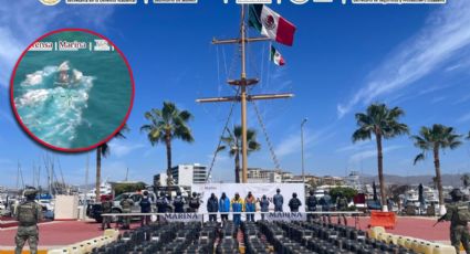 Semar asegura importante cargamento de cocaína en Baja California Sur: 900 millones de dosis incautadas