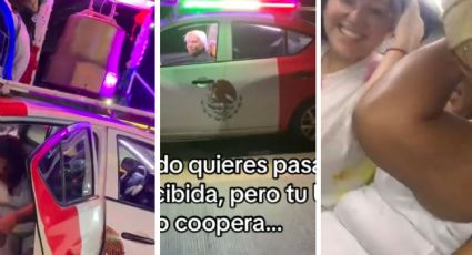 Jovencitas piden vehículo en la app de Uber; llega 'Miguel Hidalgo' a recogerlas