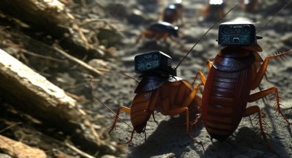 Convierten a cucarachas alemanas en cíborgs, con cámaras y chips, para operaciones de alto riesgo