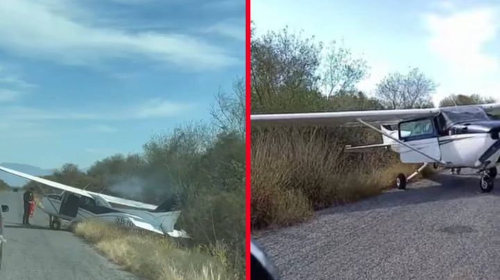 Avioneta realiza aterrizaje forzoso en Tamaulipas; iban maestro y alumno dentro