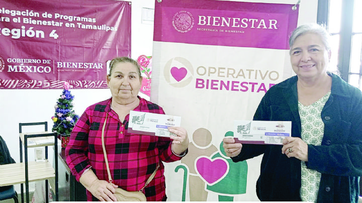 Programas del Bienestar: reciben pensión 41 mil abuelitos en Nuevo Laredo