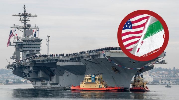 Irán lanza misiles a portaaviones de Estados Unidos; Pentágono niega el ataque