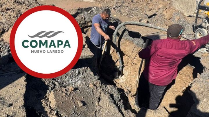 Comapa hará cambio de línea de drenaje en el centro de Nuevo Laredo; ¿se cortará el agua?