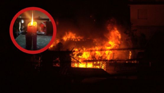 Hombre muere por quemaduras severas; su casa se incendió por prender una veladora en un altar
