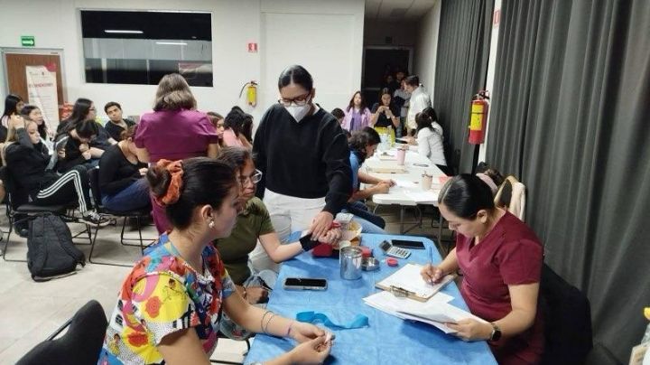 Impulsa gobierno de Tamaulipas campañas de donación de sangre; visita a estudiantes de la UAT