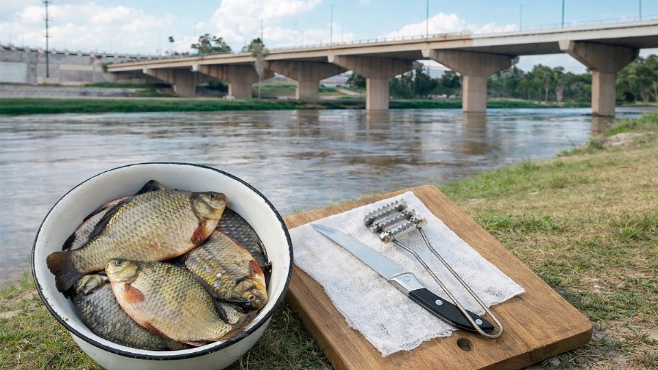 ¿Es seguro comer pescado del Río Bravo?