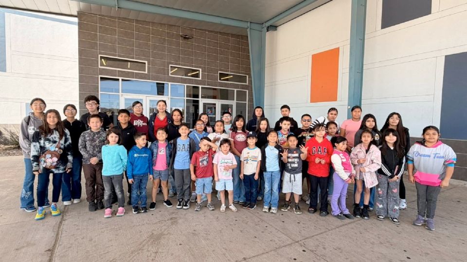 Niños que participaron en la semana de las actividades de Spring Break