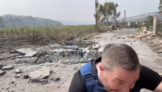Avión de Israel ataca con misil vehículo de reporteros al sur del Líbano | VIDEO