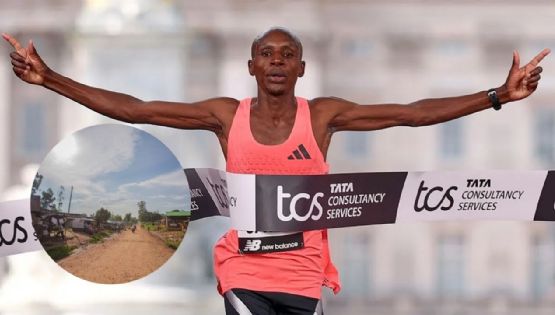 De correr en una primaria rural en Kenia a romper el muro de las 2 horas en el maratón de Londres: él es Sabastian Sawe | VIDEO