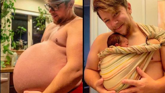 Papá trans comparte su embarazo y conmovedor parto en redes sociales