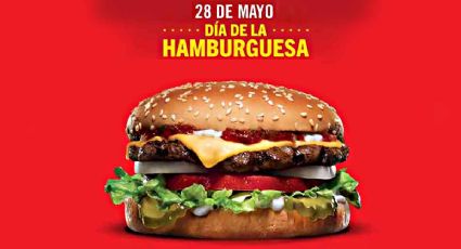 ¡Prepárate para el Día de la Hamburguesa! En esta cadena darán una a 1 peso