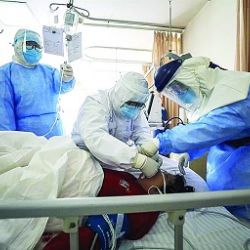 YA NO HAY ESPACIO PARA LOS ENFERMOS