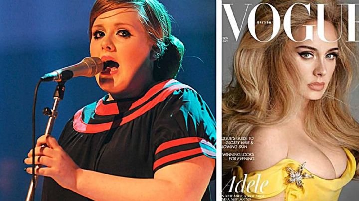 Adele luce impresionante en la portada de Vogue tras 13 años de cambios