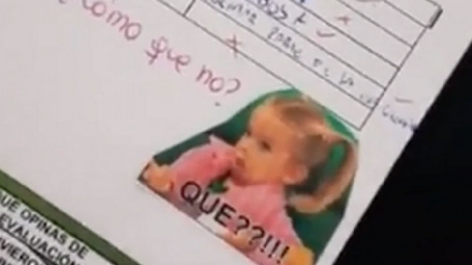 De manera divertida, la maestra busca que los alumnos se sientan liberados por el estrés.