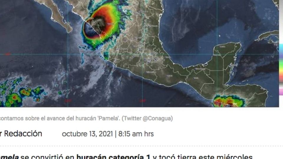 En los municipios de San Ignacio y Mazatlán el meteoro hizo impacto.