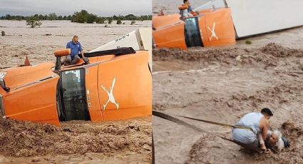 IMPRESIONANTES FOTOS: Se desborda río en Nayarit por Pamela; hay desaparecidos