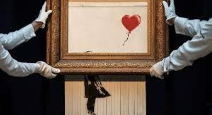 Rompe Record: Cuadro triturado de Banksy es vendido por 25 millones de dólares