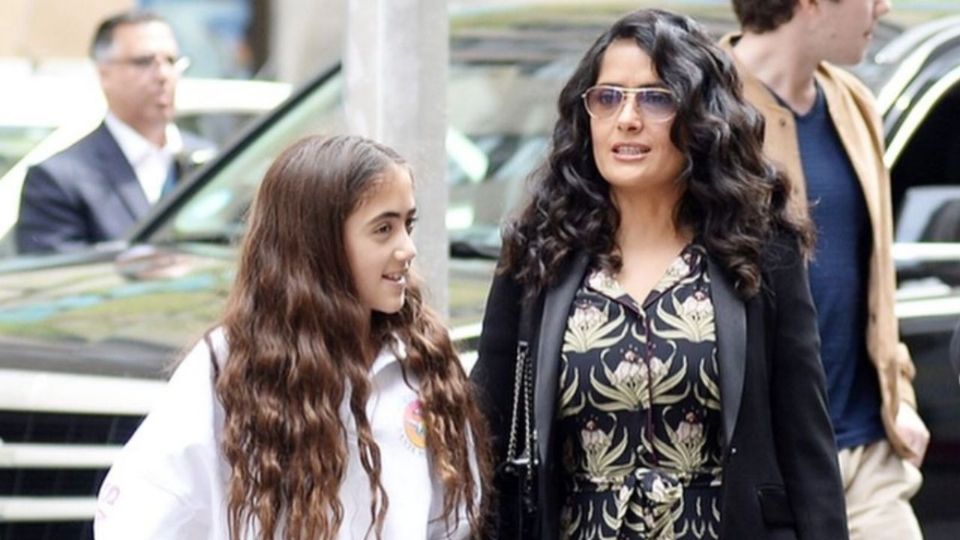 La hija de Salma Hayek con una cambio radical.