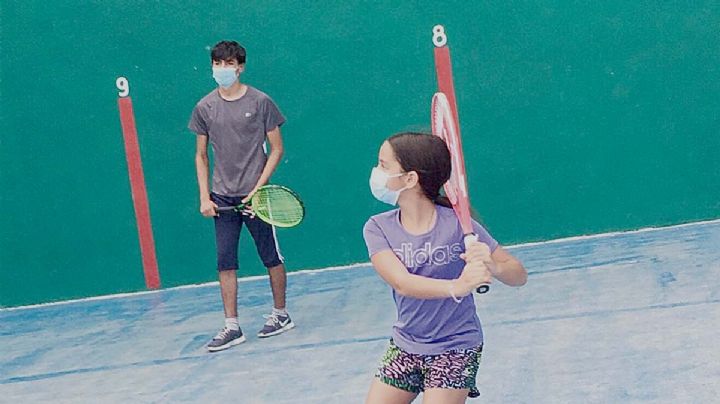 Escuela de Frontón Tamaulipas se prepara para torneo