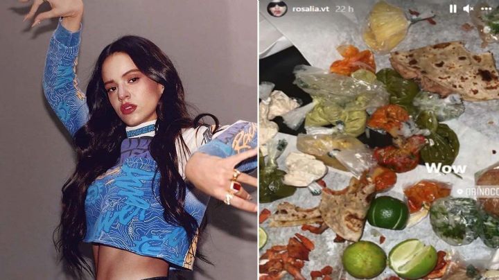 Sorprende Rosalía en Ciudad de México comiendo tacos y escuchando mariachi