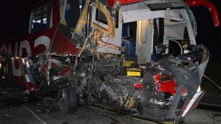 Choque de autobús deja 16 heridos en Tamaulipas