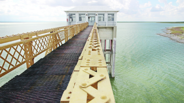 En nivel crítico la presa Don Martín