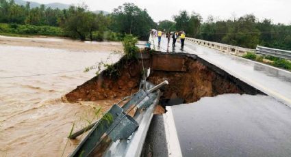 Así van los destrozos del Huracán Rick en su paso por México