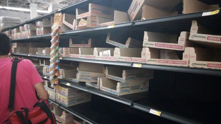 Reportan compras de pánico de sopas instantáneas tras anuncio de Profeco