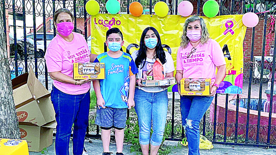 Lacito Rosa hace evento para los 20 niños que enfrentan al cáncer.