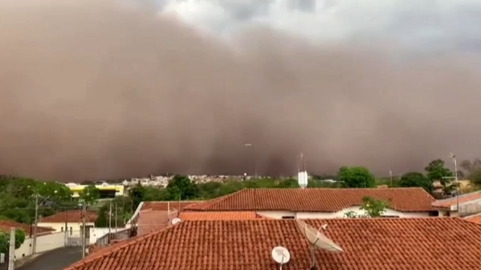 Algunas ciudades de Sao Paulo se vieron afectadas por alrededor de 20 minutos.