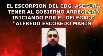 Filtran alianza del cdg con delegado de policía estatal de Tamaulipas