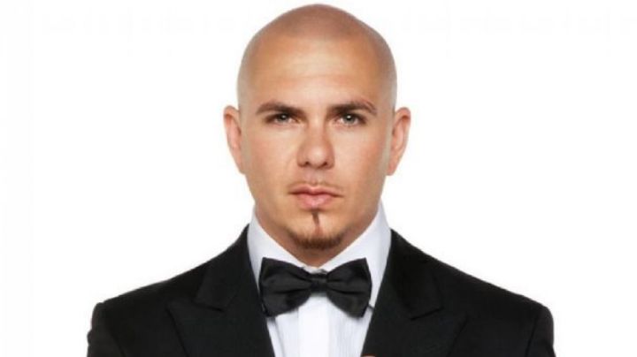 ¡Pitbull con cabello!, el cantante no siempre fue calvo