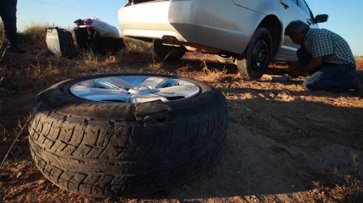 Peligro mortal en el Km 177 en la carretera libre a Monterrey