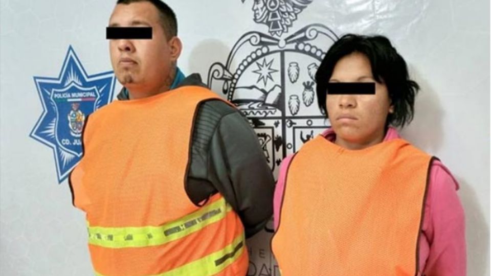 El hombre y la mujer castigaba a sus hijos de 8,7, 5 y 3 años.