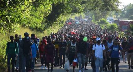 Nueva caravana migrante de al menos 3,000 personas avanza por Chiapas