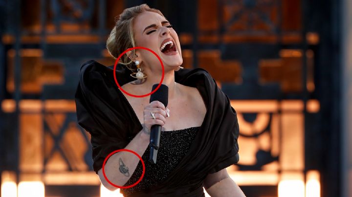 El significado del tatuaje de Adele y sus aretes de Saturno en 'One Night Only'
