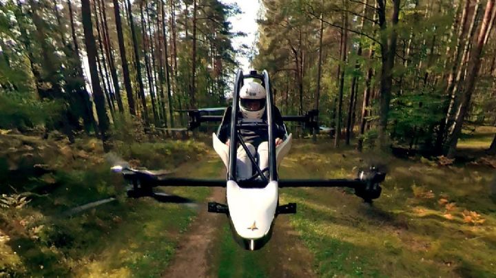 VIDEO: Conoce el Jetson One, el 'coche volador' estilo 'Star Wars'