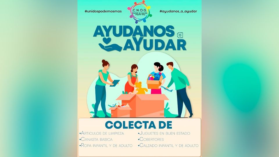 Buscan que más personas se unan a la colecta.