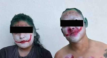 Se aparece "Batman" en Río Bravo Tamaulipas y amanecen ladrones pintados como "el Joker"