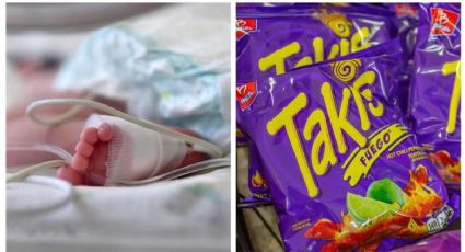 Muere bebé de 4 meses al comer “Takis Fuego” que su abuela ¡le dio!