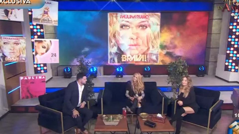 Los televidentes acusaron a Paulina Rubio de ser grosera, además de no haber comportado como una profesional