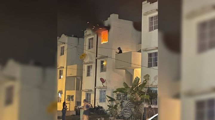 ¡Que miedo! Salvan a mujer de incendio, momentos después desaparece; presumen que era un fantasma.