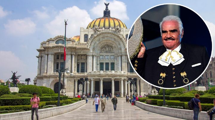 ¿Cuándo será el homenaje a Vicente Fernández en Bellas Artes? Esto es lo que se sabe...