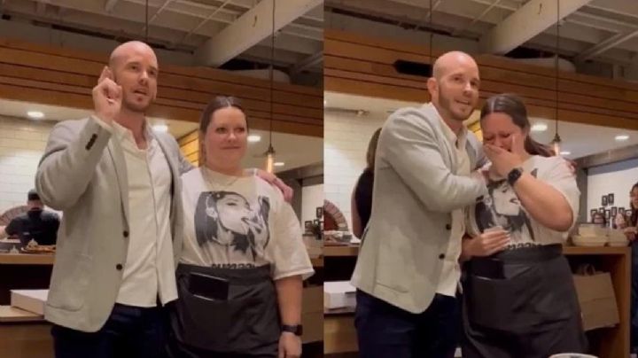 VIDEO: Mesera recibe 100 mil pesos en propina; la despiden por no compartirla