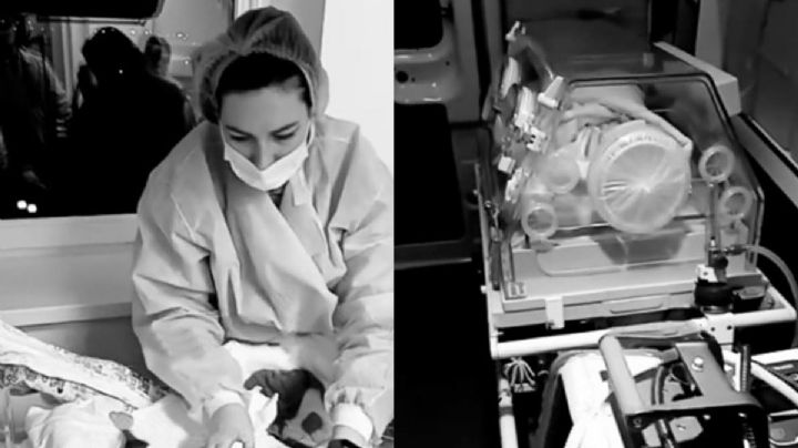 VIDEO: Médica sostiene a bebé en brazos durante 11 horas para sentir su latido